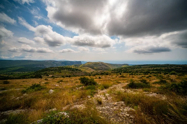 National Park of Prealpes D Azur in France - wonful landscaoe — стокове фото