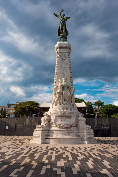 Monumento Del Centenario Ciudad Niza Niza Francia Julio 2020 — Foto de Stock