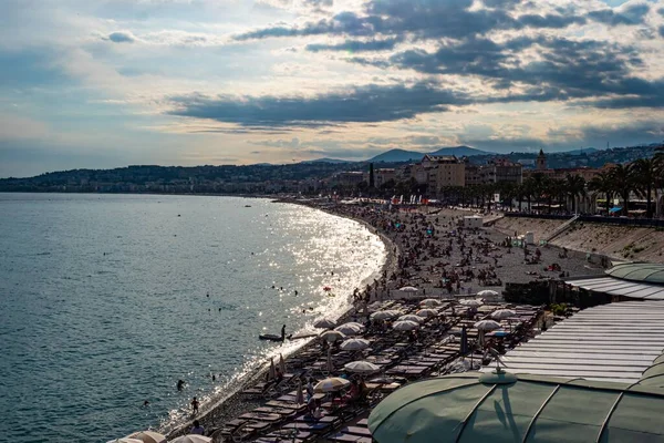 Stad Nice Aan Cote Azur Nice Frankrijk Juli 2020 — Stockfoto