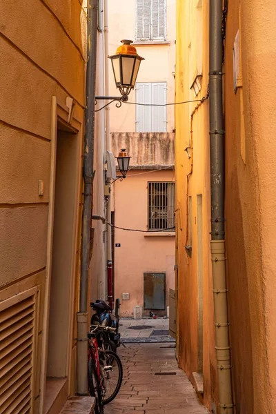 Typical View Historic District Saint Tropez City Tropez France July — Stock Photo, Image