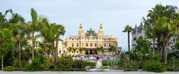 Famoso Casino Montecarlo Mónaco Monte Carlo Monaco Julio 2020 — Foto de Stock