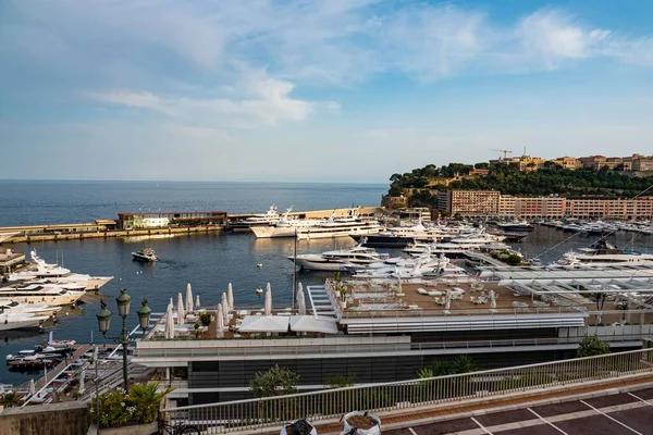 Haven Van Monte Carlo Monaco Monte Carlo Monaco Juli 2020 — Stockfoto