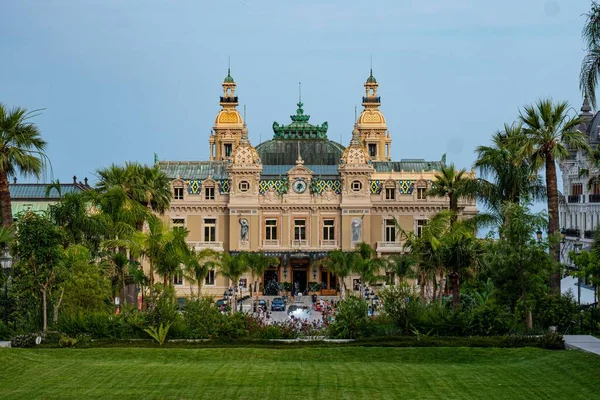 Slavné Kasino Monte Carlo Monaku Monte Carlo Monaco Června 2020 — Stock fotografie