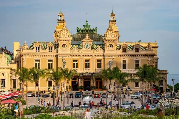 Casino Monte Carlo Mônaco Monte Carlo Monaco Julho 2020 — Fotografia de Stock