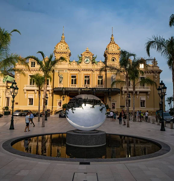 Kasino Monte Carlo Monaku Monte Carlo Monaco Června 2020 — Stock fotografie