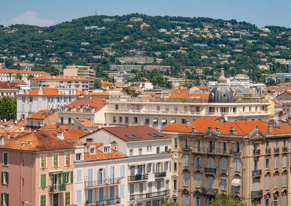 Veduta Aerea Sulla Città Cannes Cannes Francia Luglio 2020 — Foto Stock