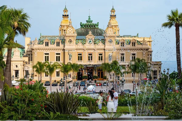 Famoso Casino Montecarlo Mónaco Monte Carlo Monaco Julio 2020 —  Fotos de Stock