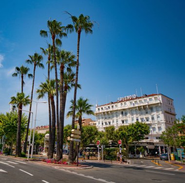 Cannes 'daki Muhteşem Otel - CANNES, FRANCE - 12 Temmuz 2020