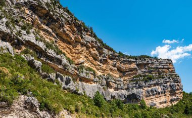 Fransa 'daki Verdon Canyon' da etkileyici dağlar - seyahat fotoğrafçılığı