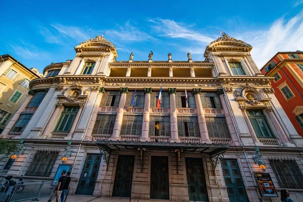 Městské Divadlo Nice Nice Francie Června 2020 — Stock fotografie