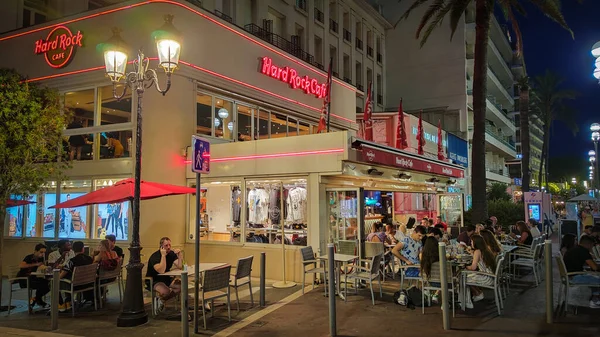 Hard Rock Cafe Nice Nice France July 2020 — Stock Photo, Image