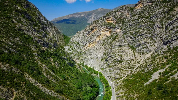 Wunderbare Natur Frankreichs Die Schlucht Von Verdon Reisefotos — Stockfoto