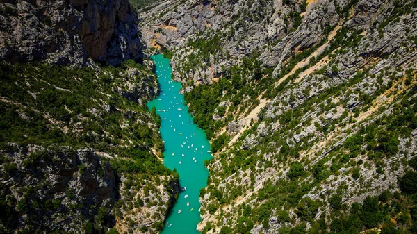 Verdon River French Alpes Travel Photography — Stock Photo, Image