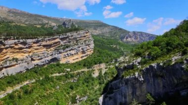 Fransa 'nın harika doğası Verdon Kanyonu