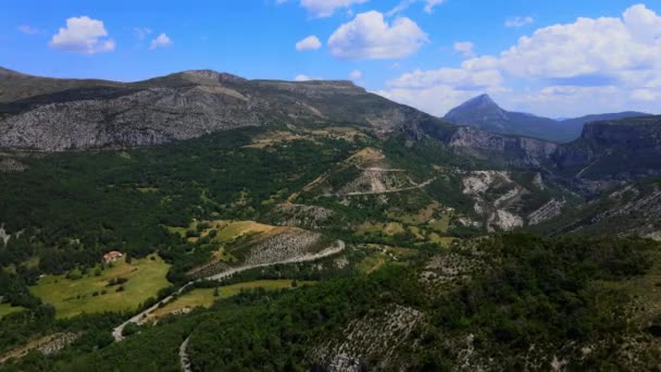 Wonderful nature of France - The Canyon of Verdon — Stock Video