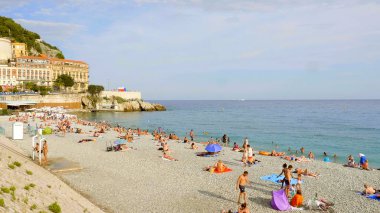 Cote D Azur 'da Güzel Riviera ve Nice Plajı - Kibarlık Şehri - 10 Temmuz 2020