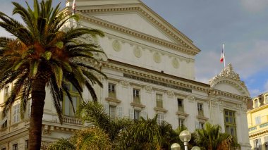 Cote D Azur 'daki Nice Operası - Hoş Şehir, FRANSA - 10 Temmuz 2020