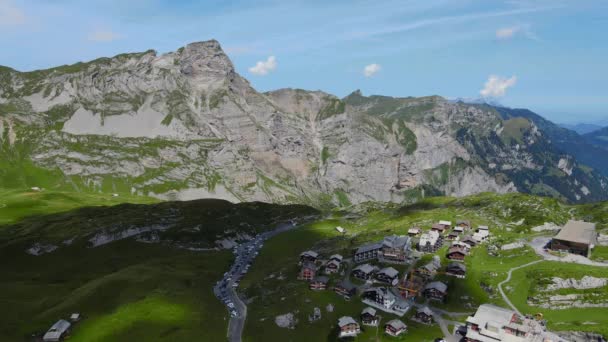 Alpes Suíços Melchsee Frutt Metragem Viagem — Vídeo de Stock