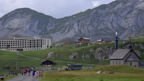 스위스 알프스산맥의 여행을 — 비디오