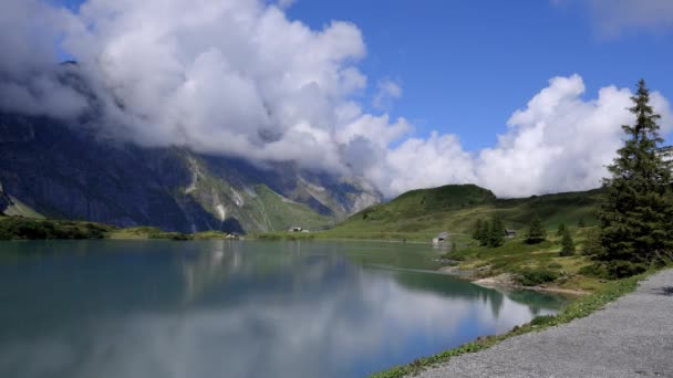 Amazing Nature Switzerland Swiss Alps Travel Footage — Stock Video