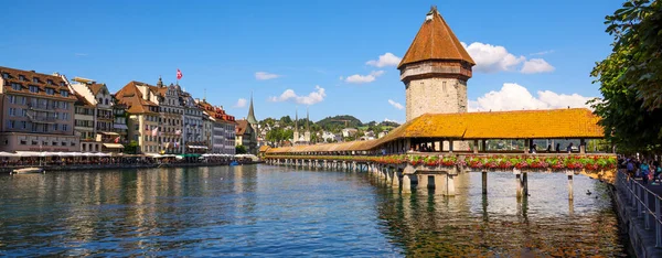 Λίμνη Lucerne Στην Ελβετία Travel Photography — Φωτογραφία Αρχείου