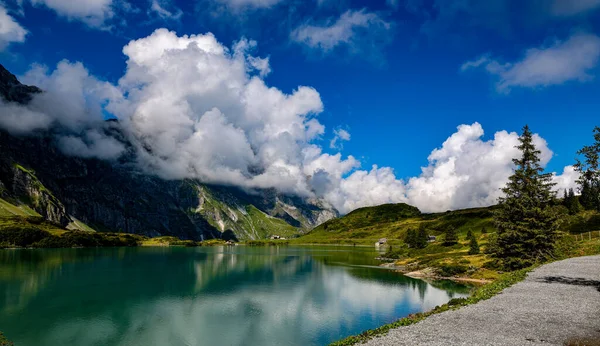 Incrível Natureza Suíça Nos Alpes Suíços Viagens — Fotografia de Stock