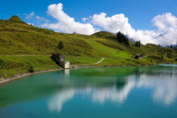 Maravilloso Lugar Para Vacaciones Los Alpes Suizos Fotografía Viaje —  Fotos de Stock