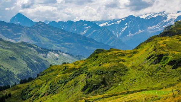 Sorprendente Naturaleza Suiza Los Alpes Suizos Viajes Fotográficos — Foto de Stock