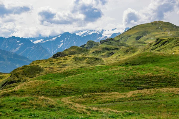 Los Alpes Suizos Melchsee Frutt Fotografía Viaje — Foto de Stock