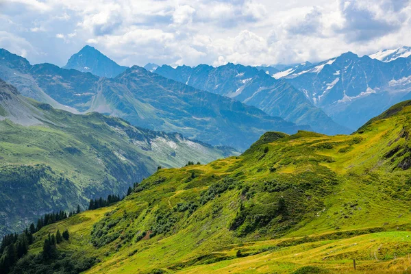 Maravilloso Lugar Para Vacaciones Los Alpes Suizos Fotografía Viaje — Foto de Stock