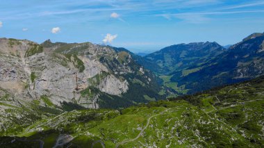 İsviçre Alpleri 'nin inanılmaz doğası - İsviçre' nin Melchsee Frutt bölgesi - seyahat fotoğrafçılığı