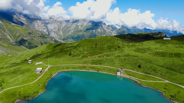 Sorprendente Naturaleza Suiza Los Alpes Suizos Viajes Fotográficos —  Fotos de Stock