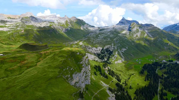 Melchsee Frutt Taki Sviçre Alpleri Seyahat Fotoğrafçılığı — Stok fotoğraf