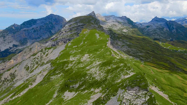 Ελβετικές Άλπεις Στο Melchsee Frutt Ταξιδιωτική Φωτογραφία — Φωτογραφία Αρχείου