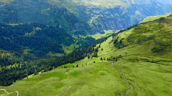 Ελβετικές Άλπεις Στο Melchsee Frutt Ταξιδιωτική Φωτογραφία — Φωτογραφία Αρχείου