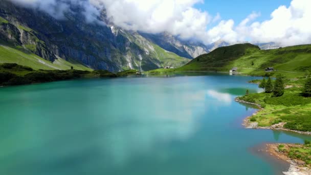 Amazing Nature Switzerland Swiss Alps Travel Footage — Stock Video