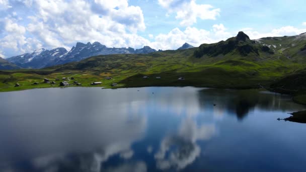Alpy Szwajcarskie Melchsee Frutt Zdjęcia Podróży — Wideo stockowe