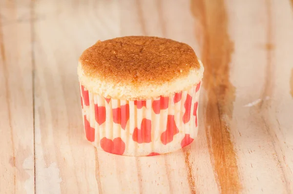 Savoureux Cupcakes Maison Décorés Pour Saint Valentin — Photo