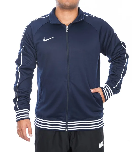 Medellín Colombia Febrero 2019 Chaqueta Deportiva Color Azul Para Hombres — Foto de Stock