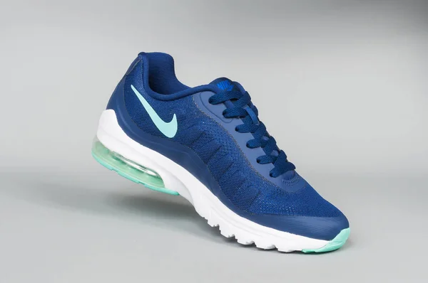 Medellín Kolumbia 2019 Február Nike Sport Cipő Szürke Háttér — Stock Fotó