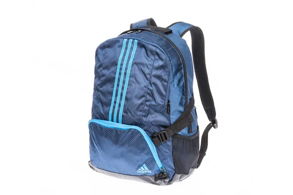 Medellín Colombia Marzo 2019 Mochila Adidas Sobre Fondo Blanco — Foto de Stock