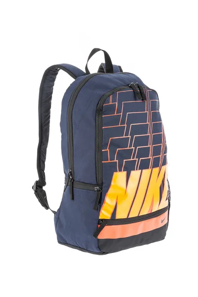 Medellin Colombia Marzo 2019 Nike Backpack White Background — Stock Photo, Image