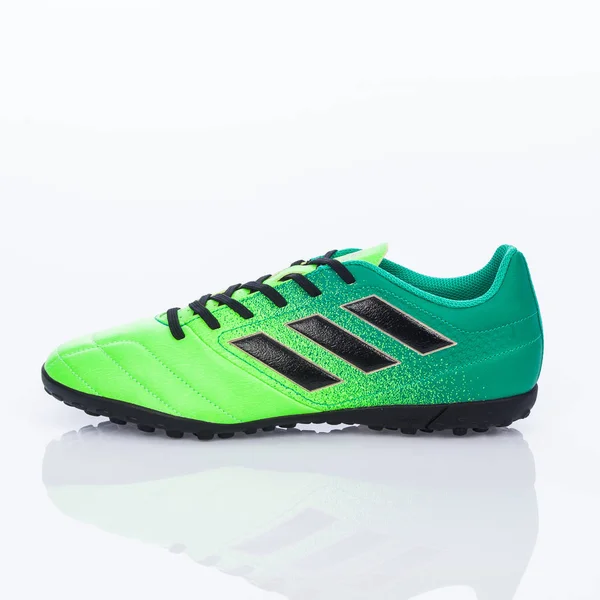 Medellin Colombia Marzo 2019 Adidas Voetbal Voetbal Indoor Schoenen Witte — Stockfoto