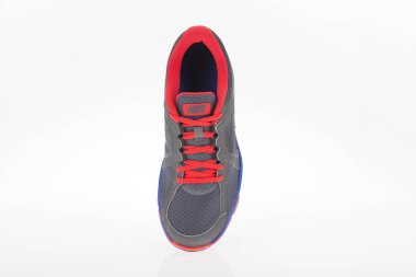 Medellin, Kolombiya-Abril 06, 2019: beyaz arka planda Nike spor ayakkabıları