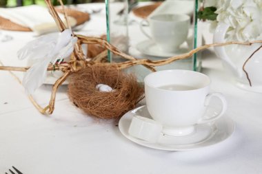 Centerpieces, parti resepsiyon uã§aÄ Ä± iÃ§in dekore ediÅ i