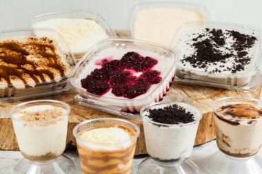 panna cotta - farklı tatlar ve sunum tatlılar