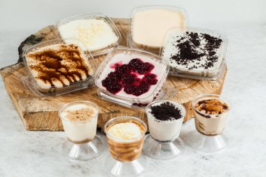 panna cotta - farklı tatlar ve sunum tatlılar