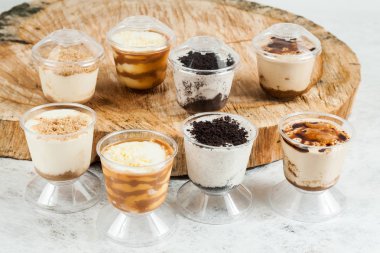 panna cotta - farklı tatlar ve sunum tatlılar