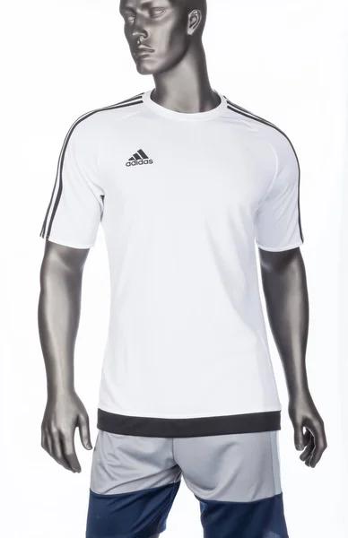 Medellin Colombia Giugno 2019 Shirt Sportiva Adidas Foto Sfondo Bianco — Foto Stock