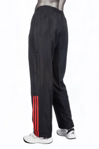 Medellin Colombia Giugno 2019 Adidas Sweatpants Foto Sfondo Bianco — Foto Stock